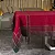Toalha de Mesa Xadrez 1,80m x 3,20m Vermelho - Imagem 4