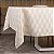 Toalha de Mesa Versatile Aretha 160cm x 220cm Taupe - Imagem 4