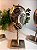 Conjunto de peças decorativas de metal prata com a simbologia - Imagem 5
