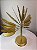 Coqueiro em metal dourado decorativo - Imagem 4