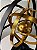 Globo Metal Preto e Dourado - Imagem 4