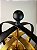 Globo Metal Preto e Dourado - Imagem 2