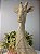 Girafa Decorativa de Resina Dourada - Imagem 7