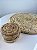 Conjunto 4 Porta Copos de Fibra Natural Braid - Imagem 1