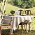 Toalha de Mesa Retangular 10 Lugares Miami 1,80m x 3,20m Natural - Imagem 2