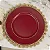 Sousplat Galles Hope Vermelho - Imagem 4