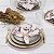 Sousplat Galles Dots Champagne Antique Claro - Imagem 2