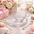Xícara Chá Cristal de Chumbo c/Prato Coração Pearl - 180ml - Imagem 5