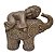 Elefante com Buda Bebê - Imagem 1