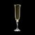 Conjunto 6 Taças de Cristal Para Champagne Kleopatra Verde - Imagem 2