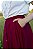 Saia de linho Betty (Merlot) - Imagem 5