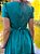 Vestido de Linho Anos Dourados (Verde Jade) - Imagem 3