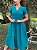 Vestido de Linho Anos Dourados (Verde Jade) - Imagem 10