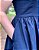 Vestido de Linho Anos Dourados (Blue) - Imagem 5