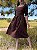 Vestido de Linho Lizzy (Marrom) - Imagem 1