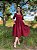 Vestido de Linho Lizzy (Merlot) - Imagem 1
