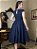 Vestido de Linho Audrey (Marinho) - Imagem 3