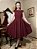 Vestido de Linho Audrey (Merlot) - Imagem 2