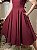 Vestido de Linho Audrey (Merlot) - Imagem 4