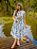 Vestido de Viscose Summer Finn (Toile de Jouy) - Imagem 1