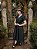 Vestido de Linho Anos Dourados (Preto) PRONTA ENTREGA - Imagem 1