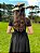 Vestido de Linho Anos Dourados (Preto) PRONTA ENTREGA - Imagem 2