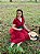 Vestido de Linho Anos Dourados (Merlot) PRONTA ENTREGA - Imagem 4