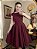 Vestido de Linho Audrey (Merlot) PRONTA ENTREGA - Imagem 1