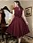Vestido de Linho Audrey (Merlot) PRONTA ENTREGA - Imagem 3
