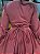 Vestido de Linho Bosque de Outono (Rosa Antigo) PRONTA ENTREGA - Imagem 3