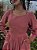 Vestido de Linho Bosque de Outono (Rosa Antigo) PRONTA ENTREGA - Imagem 4