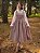 Vestido Claire (Chevron Bege) PRONTA ENTREGA - Imagem 1