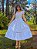Vestido de Algodão Jardim Austen (Vichy Sereno) PRONTA ENTREGA - Imagem 6