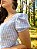 Vestido de Algodão Jardim Austen (Vichy Sereno) PRONTA ENTREGA - Imagem 5