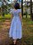 Vestido de Algodão Jardim Austen (Vichy Sereno) PRONTA ENTREGA - Imagem 7