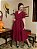 Vestido de Linho Riviera (Merlot) - PRONTA ENTREGA - Imagem 4
