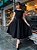 Vestido de Linho Audrey (Preto) - Imagem 1