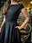 Vestido de Linho Audrey (Preto) - Imagem 2