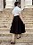 Saia de Linho Betty (Preta) - Imagem 2