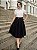 Saia de Linho Betty (Preta) - Imagem 1