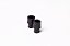 BATENTE DE BORRACHA PRETO 23X15MM COR PRETO  PARA PVC - Imagem 1