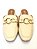Mule Feminino Casual Corrente Offline Creme - Imagem 4