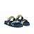 Sandália Feminina Rasteira Luiza Barcelos Metalcolor Azul - Imagem 3
