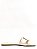 Sandália Feminina Basic Quadrado Offline Off White - Imagem 1