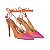 Scarpin Feminino By Thássia Naves Luiza Barcelos Laranja - Imagem 3