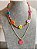 Conjunto Colar Feminino Smile Colors Specchio - Imagem 2