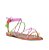 Sandália Feminina Multicolor by Thássia Naves Luiza Barcelos Laranja - Imagem 2