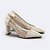 Scarpin Feminino Couro Tressê Capodarte Ráfia - Imagem 4