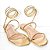 Rasteira Feminina J’adore Special Day Specchio Brand Dourada - Imagem 3