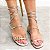 Rasteira Feminina J’adore Special Day Specchio Brand Prata - Imagem 3